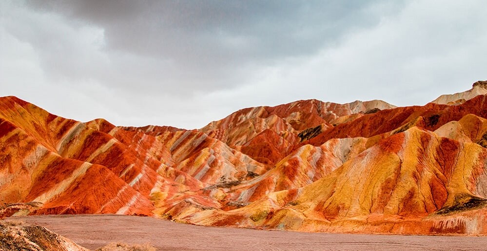 Zhangye Danxia Landform, China