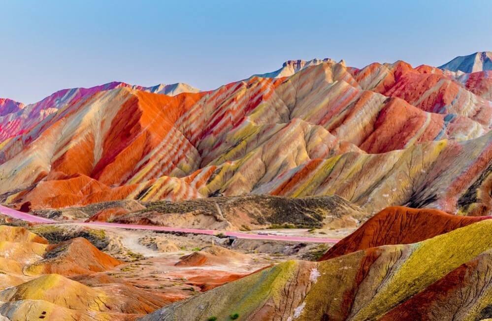 Rainbow Mountains